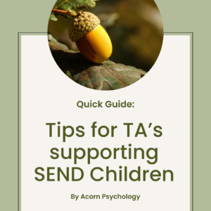 Tips For Teaching Assistants Supporting SEND Children