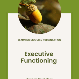 learning presentation on executive functioning for schools